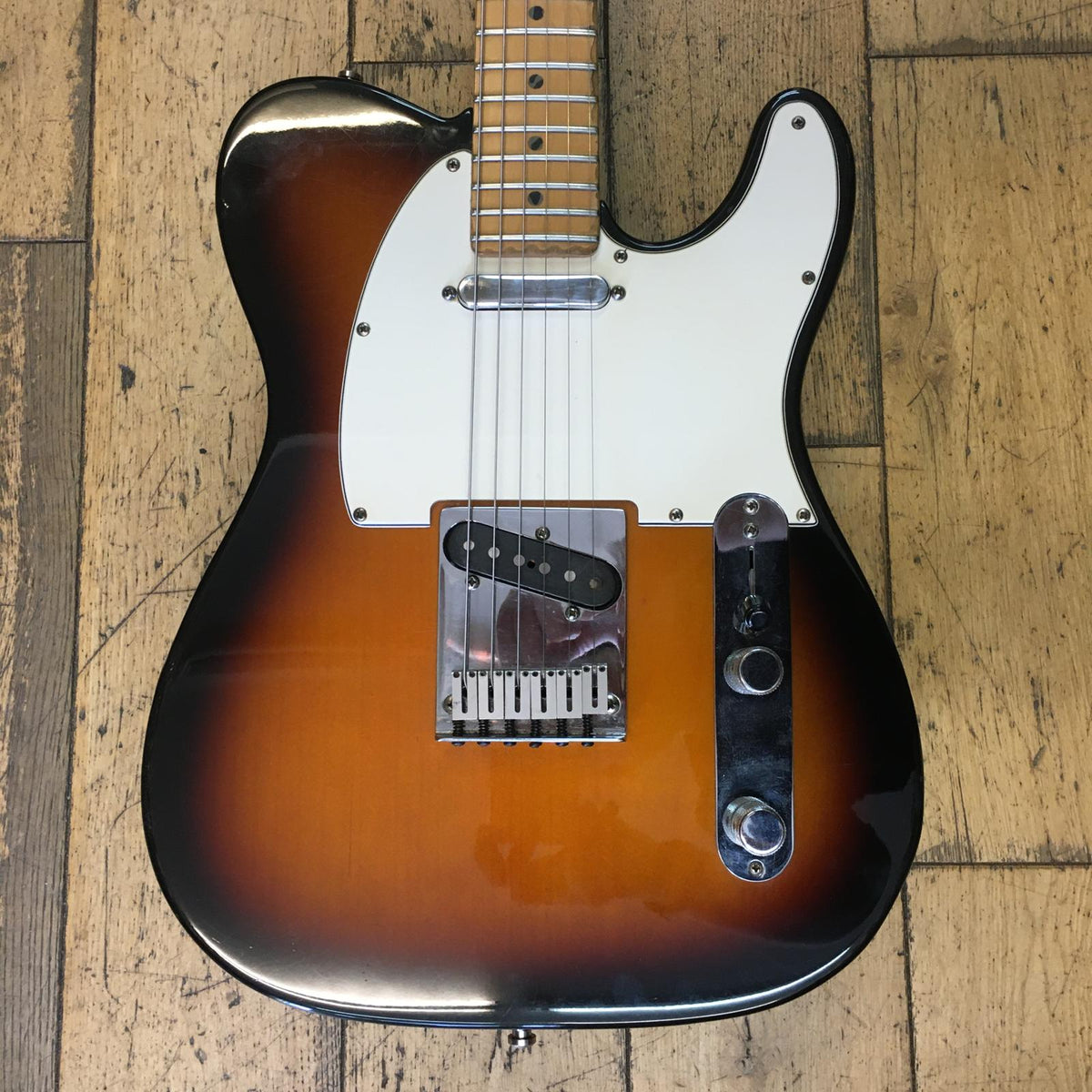 1994 Fender American Standard Telecaster Brown Sunburst – folkiesmusic