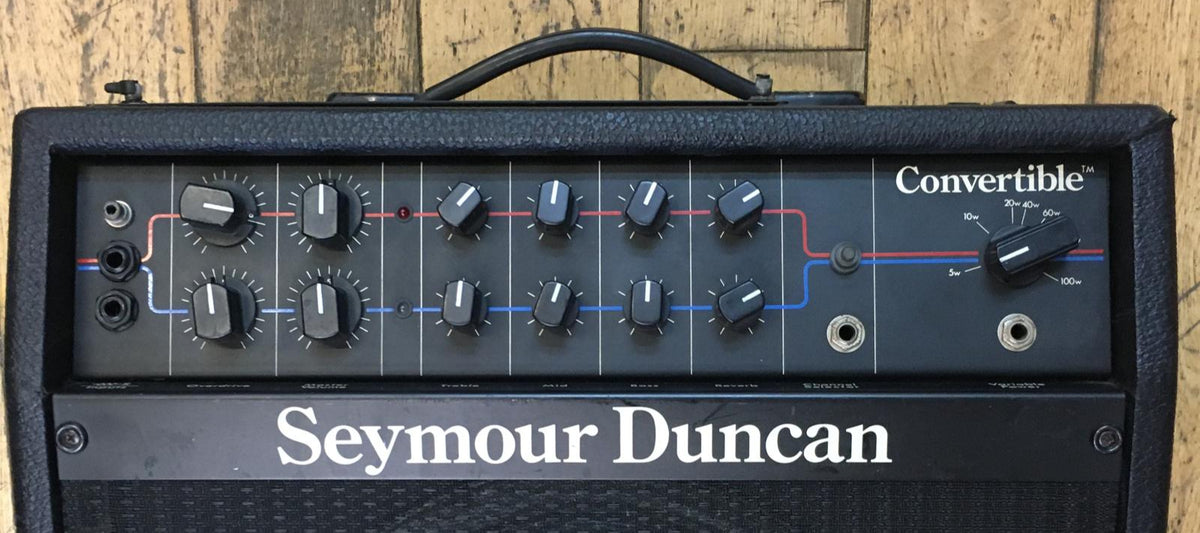 80s Seymour Duncan Convertible 100-Watt Guitar Amp – folkiesmusic