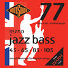 Rotosound Jazz Bass 77 Monel Flatwound Bass Strings 45-105