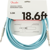 Fender Original Series Instrument Cable 18.6ft Daphne Blue