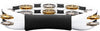 Meinl Meinl ABS Series Hand Held Molded ABS Tambourine - White/Mixed Nickel Plated Steel/Solid Brass