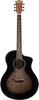 Washburn VITE S9V Bella Tono Studio Cutaway Acoustic Electric Guitar. Gloss Charcoal Burst
