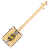 Lace Cigar Box Electric Guitar ~ 3 String ~ Royalty