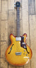 Epiphone Rivoli Hollow body Bass, Sunburst, USA circa 1964.