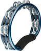 Meinl ABS Series Hand Held Molded ABS Tambourine - Blue/Aluminum Jingles