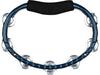 Meinl ABS Series Hand Held Molded ABS Tambourine - Blue/Aluminum Jingles