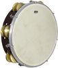 Atlas AP-L746 10inch Maple Tambourine, Double