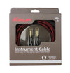 Kirlin Premium Plus 10FT S/S Instrument Cable Red