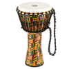 Meinl Travel Series Rope Tuned 10" Djembe, Simbra, Synthetic Head