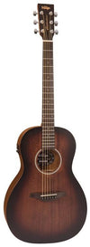 Vintage VE880WK Statesboro Parlor Electro Acoustic Guitar Whisky Sour