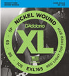 D'Addario EXL165 Nickel Wound Bass Guitar Strings 45-105 Long Scale