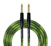 Kirlin Premium Plus 10FT S/S Instrument Cable Green