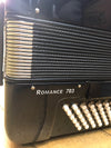 Luciano Romance 703 Button Accordion 96 Bass Black
